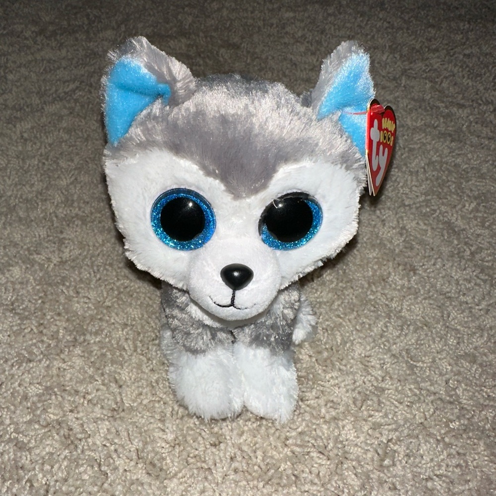NWT Ty Beanie Boos Slush the Husky